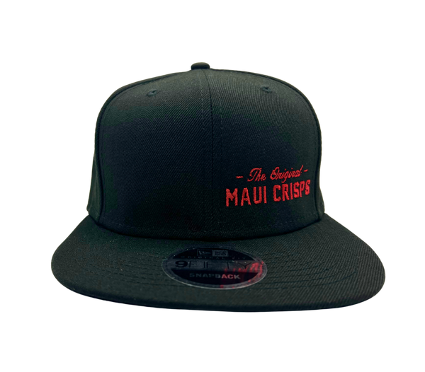 Black with Red New Era Maui Crisps/Maui Strong Snapback