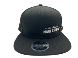 Black with White New Era Maui Crisps/Maui Strong Snapback