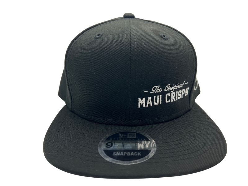 Black with White New Era Maui Crisps/Maui Strong Snapback